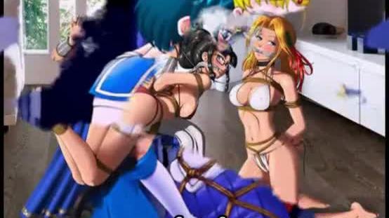 Famous hentai bdsm orgy