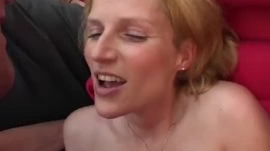 Blonde sexy mature wife receives anniversary fuck