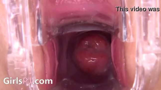 Brutal pussy hole with cute toy inside