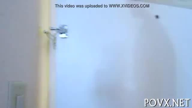 Shaved pussy receives pounding by erected shlong