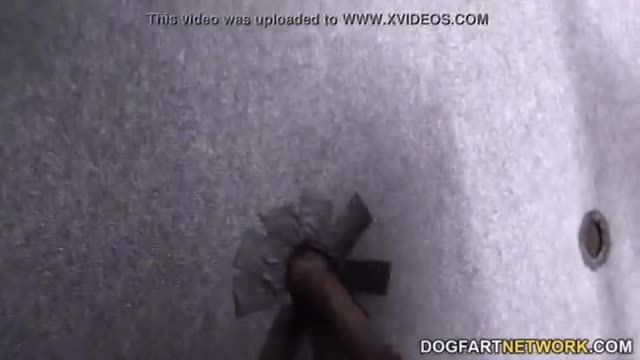 Angelica sage fucks black cock gloryhole