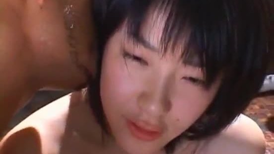 Asian babe gets horny pussy stimulated before a harsh dick ride