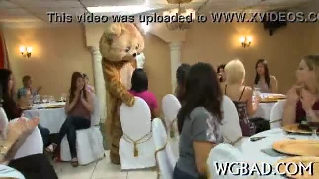 Nasty chicks could not resist strippers schlongs