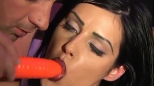 Black haired angel gets fucked