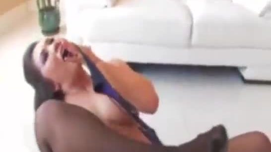 Busty young bbw fucks interracial