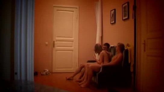 Explicit threesome teen sex