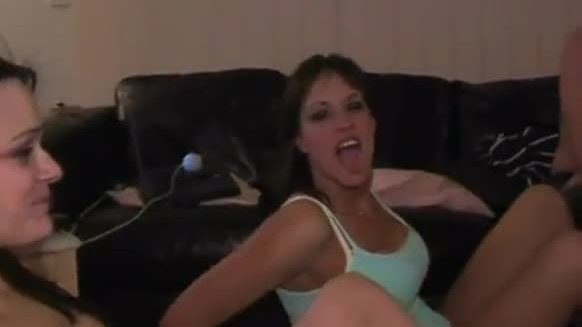 Swinger party wives sucking fucking orgy group sex