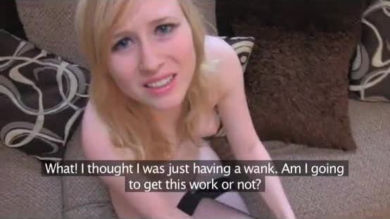 Fakeagentuk sweet teen amateur gets creampie