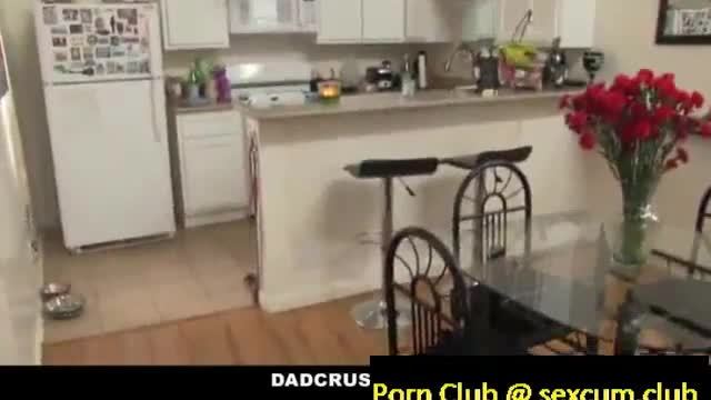 Beautiful daughter sucks her step dads boner