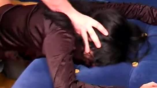 Throat and pussy fucked