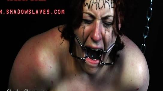 Hot wax punishment and amateur bdsm of crying isab