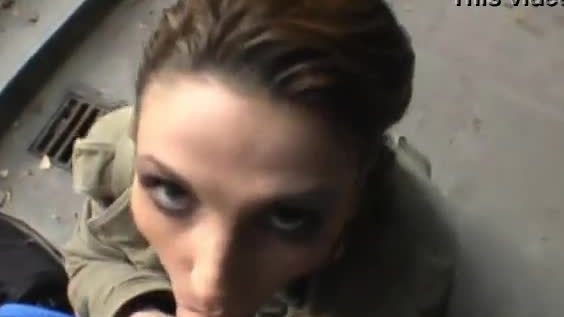 Nasty santarina is engulfing on studs giant penis